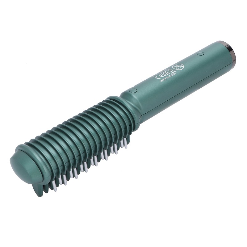 USB Hair Straightener Brush Comb Temperature Adjustable Hair Straightening Brush