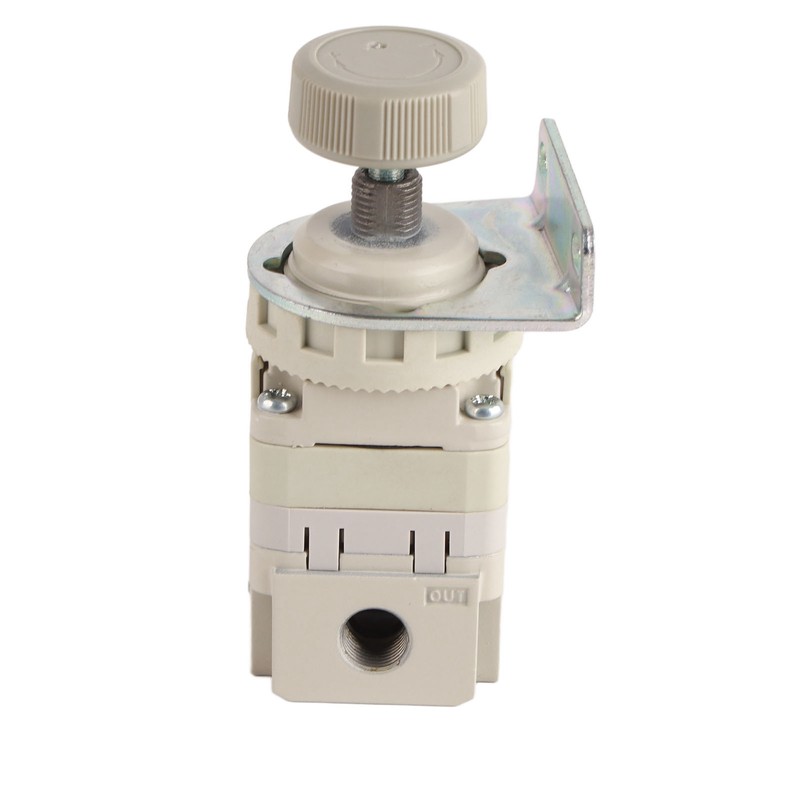 Pneumatic Compressed Air Regulator Valve with Bracket High Accuracy Pressure
