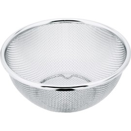 Little Wood L-0806 Rustia Round Colander, 6.3 inches (16 cm), Made in Japan