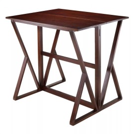 Winsome Wood Harrington Drop Leaf High Table
