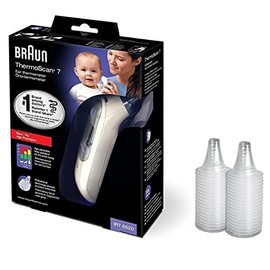 Braun Thermoscan 7 IRT6520 Thermometer + Bonus 40 ThermoScan Lens Filters
