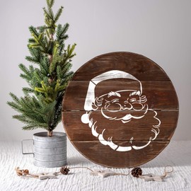 Santa Claus Stencil - Reusable Stencils for Painting - Available in Large and Small Sizes