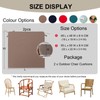 GQZGGXX Outdoor Chair Cushions Set of 2, Waterproof Outdoor Seat