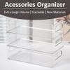MarsHopper Desktop Organizer, Combination of Large Capacity Storage Baskets, Cosmetics,