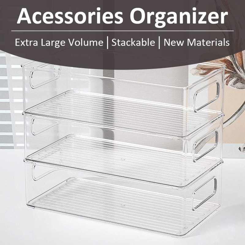 MarsHopper Desktop Organizer, Combination of Large Capacity Storage Baskets, Cosmetics,