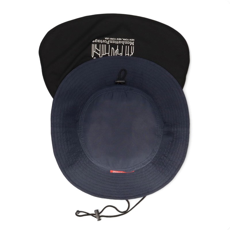Manhattan Portage Sunshade Logo Adventure Hat with Sun Shade Box