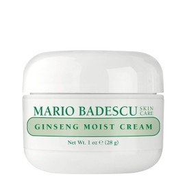 Mario Badescu Ginseng Moist Cream Lightweight Daily Face Moisturizer | Re-energizing, Skin-replenishing Moisturizer Face Cream | Skin Care that Brightens, Nourishes, & Smooths | 1 Oz