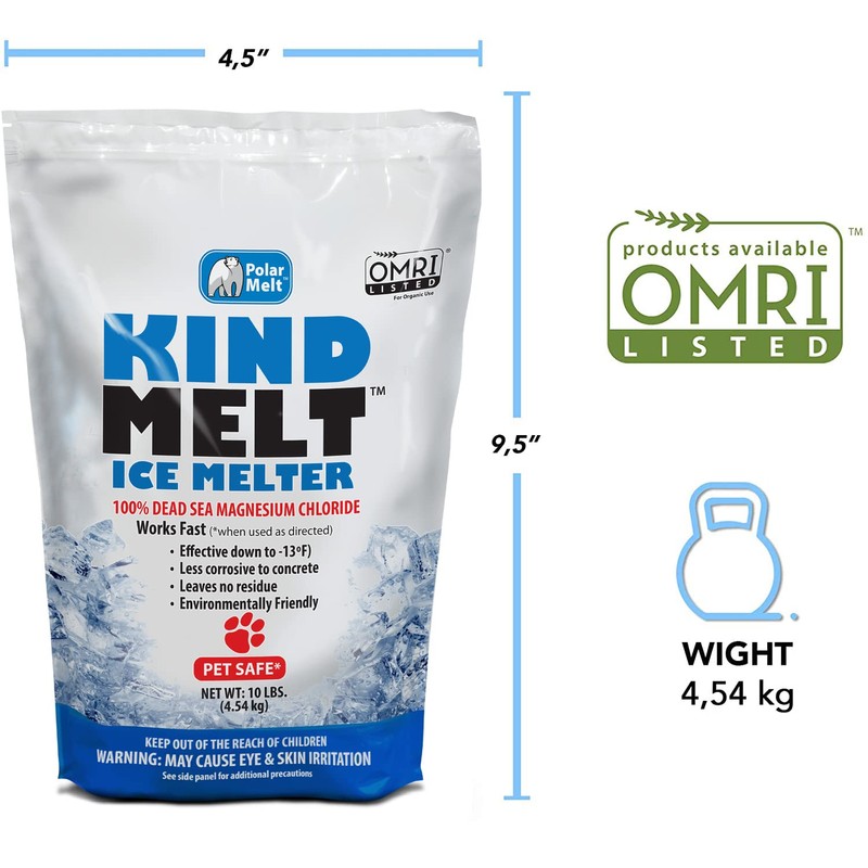 HARRIS Kind Melt Pet Friendly Ice and Snow Melter, Fast