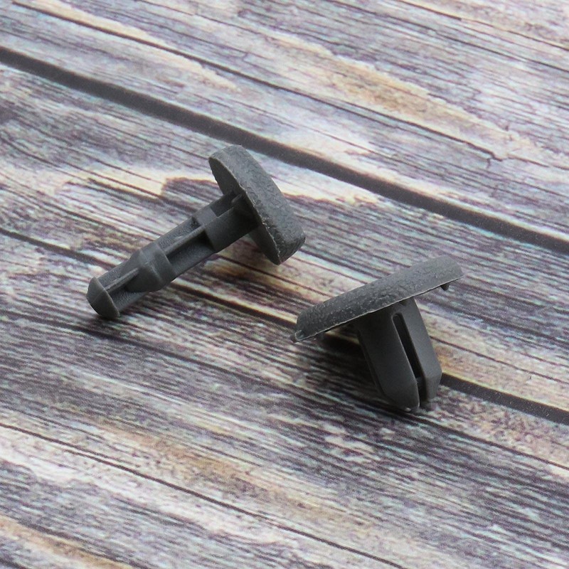 ECSiNG 10pcs Gray Plastic Parcel Shelf Clips Early End Car