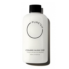 PURE'AM - pH Balance Calming Toner for Dry Skin, Deeply Hydrating Toner with Hyaluronic Acid and Vegan Ceramides, Nourishing Milky Toner for Sensitive Skin, Redness, and Acne, 8.4 fl. oz, 248 mL