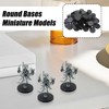 32mm Bases,20X Miniature Bases - Wear-Proof Desk Display Accessories for