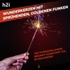 h2i pack of 50-500 sparklers - various lengths: 18 cm