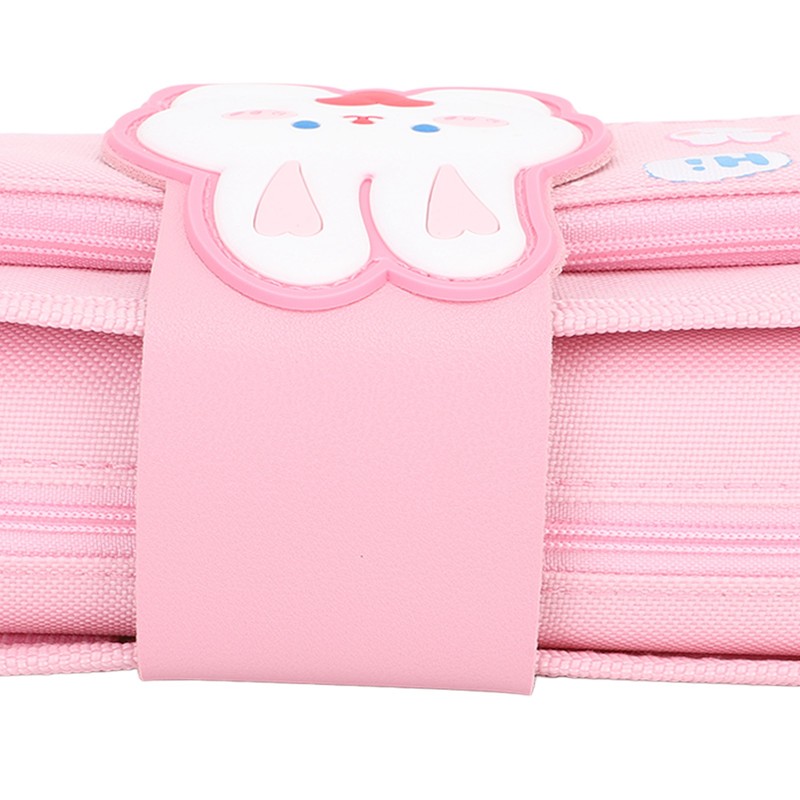 Large Pencil Case Canvas Detachable Portable Large Capacity Pencil Pouch