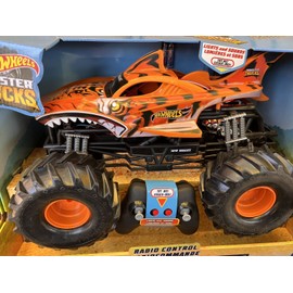 Hot Wheels New Bright 1:10 RC Monster Truck Remote Control 4x4 Hot Wheels Tiger Shark
