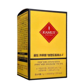 grain on Gold Kamut Enzyme G 30 packets, 1 month supply, Grain On Brand Wheat Fermentation Enzyme, 1 box / 골드 카무트 효소G 30포 1개월분 그레인온 브랜드밀 발효 효소 1박스