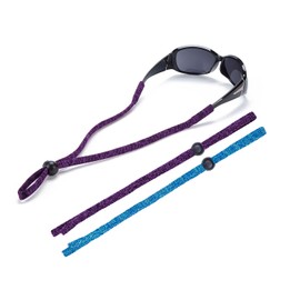 SHINKODA Lanyards for Glasses Eye Glasses Holders Around Neck Kids Eyeglass Straps Sunglasses Cord Leash Adjustable Eyeglasses Holding Band Boys for Sports - Pack of 2