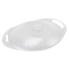 Transparent Steaming Pan Cover PCTG Heat Resistant Steaming Pan Cover