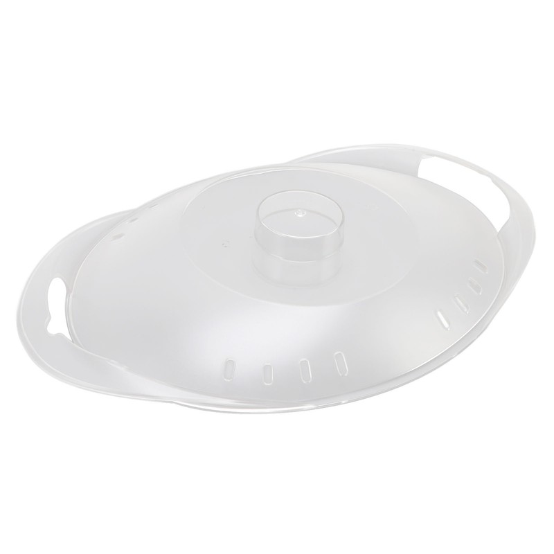 Transparent Steaming Pan Cover PCTG Heat Resistant Steaming Pan Cover