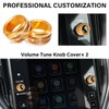 4Pcs Knob Cover for Subaru Crosstrek Impreza 2024-2026 Accessories, 2025-2026