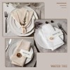 WAITER TREE Cloth Napkins 6pcs White Soft Pure Cotton with