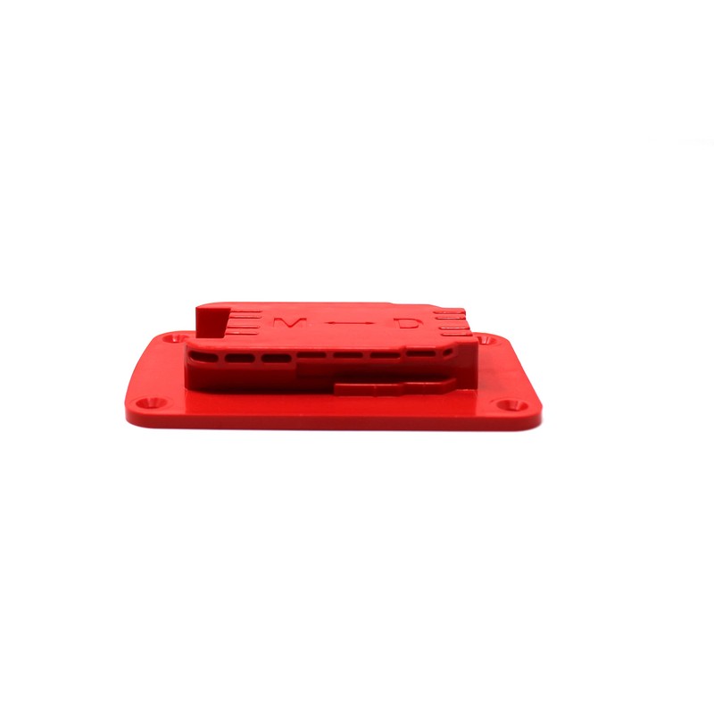 JSP Manufacturing Red Plastic Power Tool Holder Mount for Milwaukee