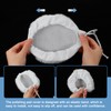 sourcing map 6pcs Car Polisher Bonnet Buffing Pad Synthetic Wool