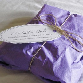 RUSPEPA Gift Wrapping Tissue Paper - Tissue Paper for Gift Wrap, Art Crafts, DIY, Pack Bags, Birthday, Wedding and More - 15 x 20 inches - 100 Sheets - Light Purple