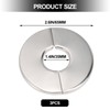 3 Pack Wall Split Flange Self-Adhesive Split Flange for Pipes