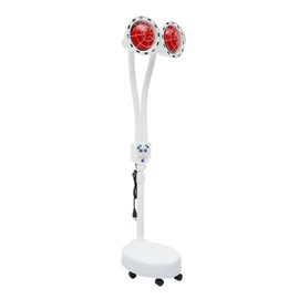 Gdrasuya10 Infrared Light, 275W Red Near Infrared Heat Lamp with 2 Heads for Relieve Joinpt Pai-n and Muscle Aches