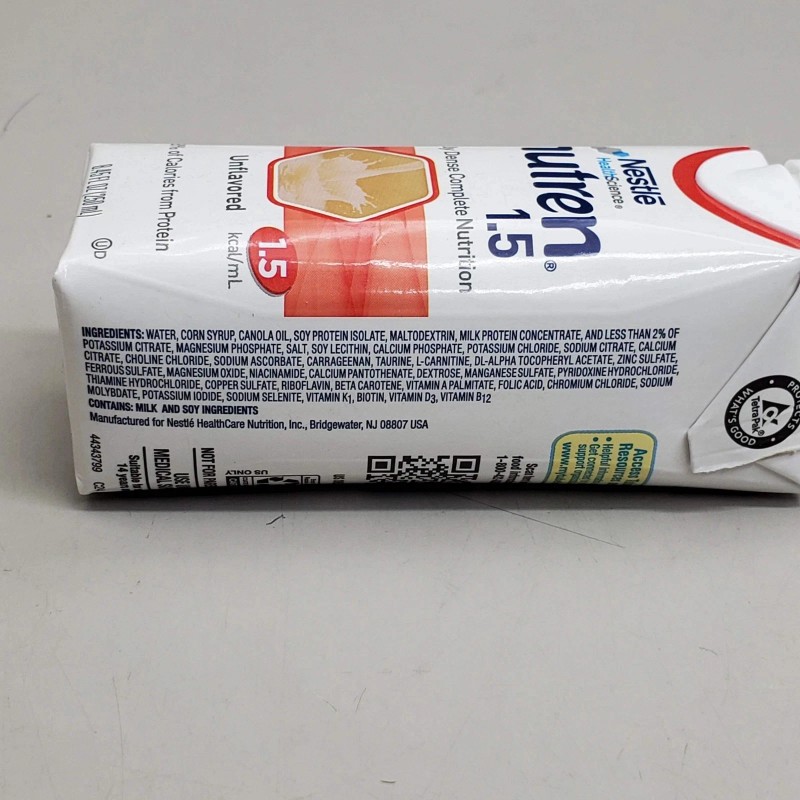 NESTLE (24 Pack) Nutren 1.5 Calorically Dense Nutrition Drink 8
