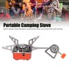 Foldable Camping Stove Stainless Steel Aluminum Alloy Portable Backpacking Stoves