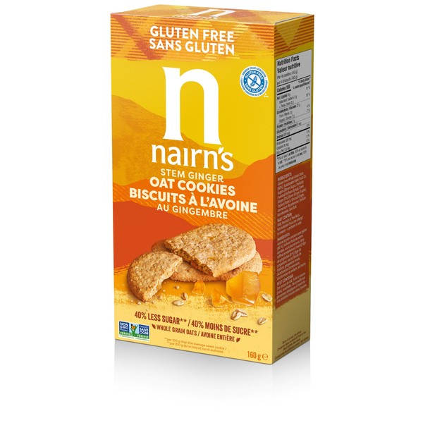 Nairn's Gluten Free Oat & Ginger Cookies 200 g
