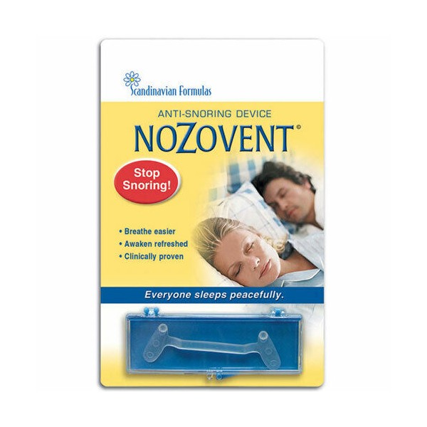 Nozovent Anti-Snoring Device 2 ct