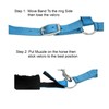 SIE Horse Grazing Muzzle Feed Bags (Full, Turquoise)