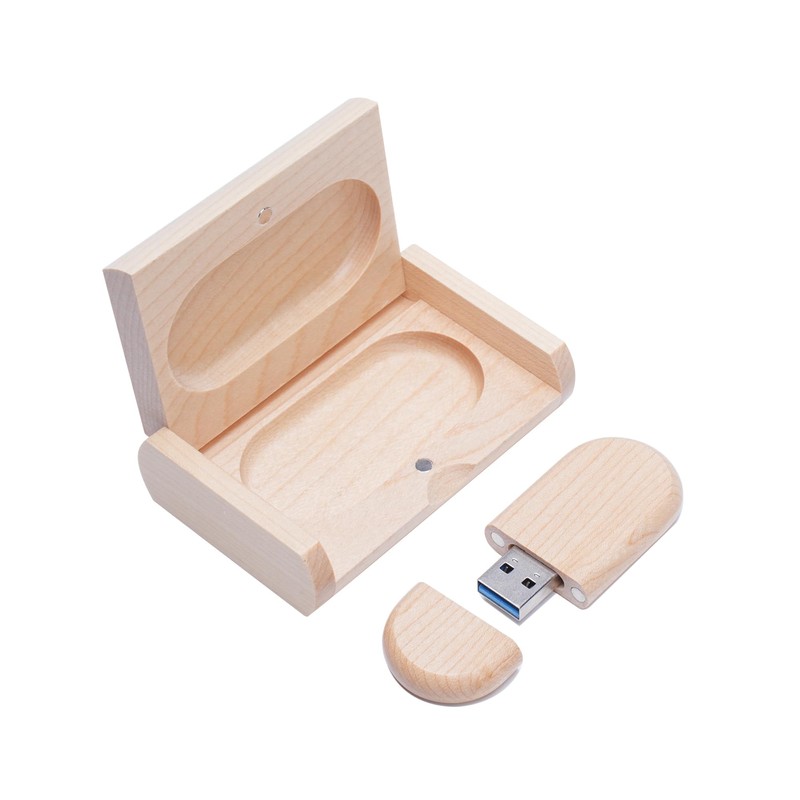Yaxiny USB Stick Wooden Memory Stick 32 GB USB 3.0