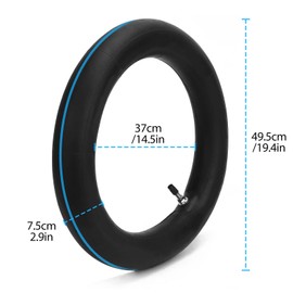 New Olym Butyl Rubber 2.5/2.75-14” Replacement Dirt Bike Inner Tubes - 60/100-14” Tire Tubes for RFZ Atomik Thumpstar Compatible with 50cc 110cc 125cc 140cc 150cc 160cc Dirt Pit Bikes 1PCS