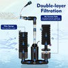 AQQA Electric Sponge Filter for Fish Tank – Quiet Internal