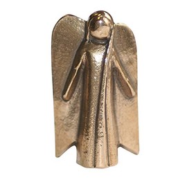 'Bronze "Angel For You Worry Stone in Gift Box