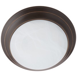 Progress Lighting P3688-20 Med Flush Mount, 1-60-watt