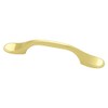 Brainerd P50123V-PB-C7 3-Inch Spoon Foot Cabinet Hardware Handle Pull
