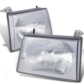 Monaco La Palma 1999-2001 RV Motorhome 4 Piece Set Left & Right Replacement Front Headlights & Signal Lights