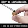Yoursme 2Pcs Compatible Chemical Injector Set for Pressure Washer Replacement