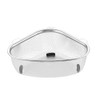 Kitchen Triangle Corner Sink Strainer, Stainless Steel Food Catcher Strainer