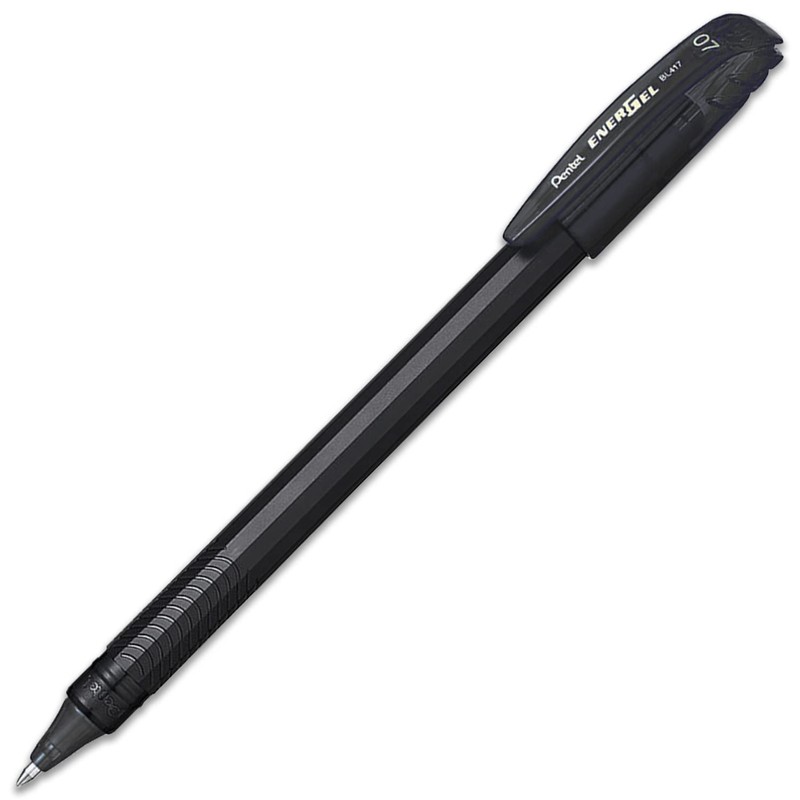 Pentel Energel BL417R ECO 96% Recycled Black Ink Rollerball Pen