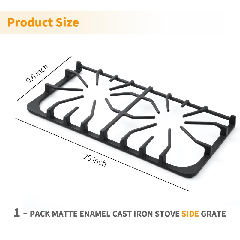 Allstare 807327101 Burner Grate Replacement for Frigidaire Stove Parts Kenmore