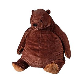 AURWEL XXL Brown Bear Cuddly Toy 80 cm, Soft Brown Bear Toy & Plush Toy, Large Stuffed Toy Brown Bear for Children's Room Decoration, Easy to Clean Family, Friends and Animal Lovers