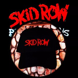 SKIDROW SKID ROW HAT PATCHED HAT BASEBALL CAP WITH ADJUSTABLE BACK