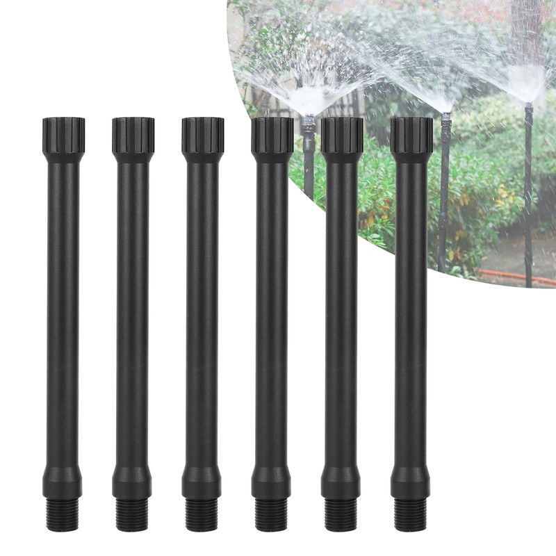 1/2 Inch Male to Female Multifunctional Sprinkler Extensions 6Pc,9.85 inches(Sprinkler