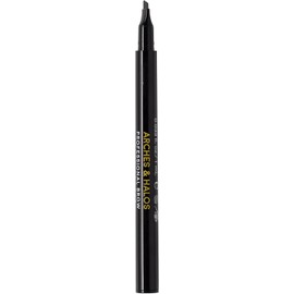 Arches & Halos Lápiz moldeador para cejas Microblading - Para unas cejas más pobladas y definidas - Color intenso, duradero y resistente a los corrimientos - Maquillaje vegano y libre de crueldad - Carbón - .76 ml