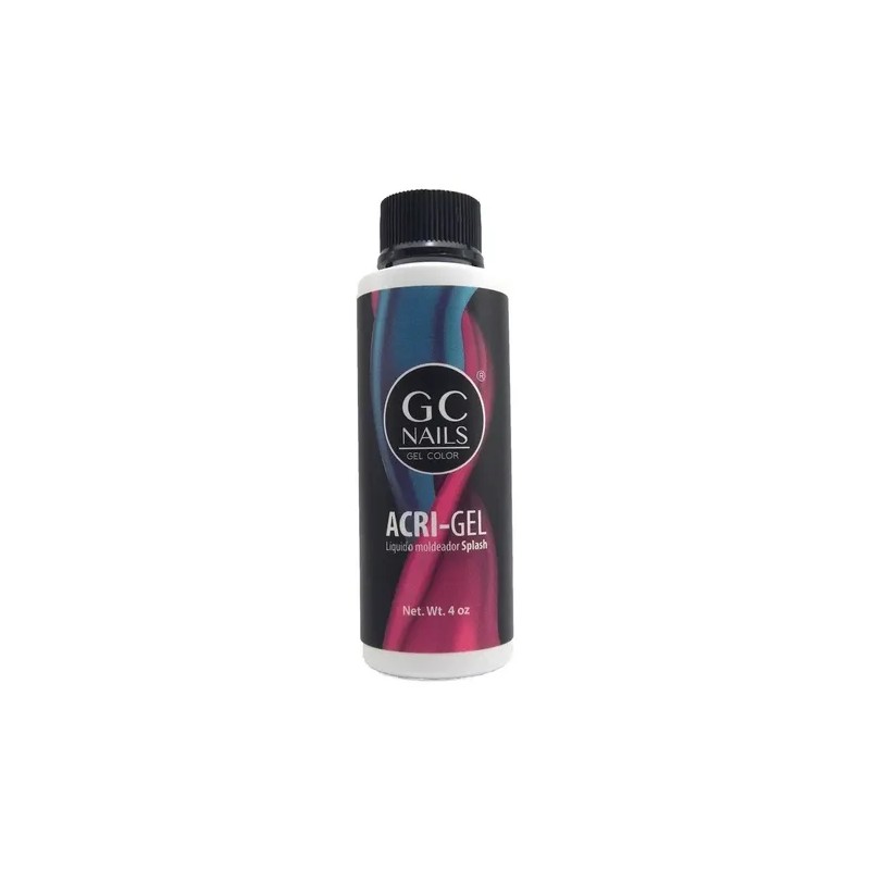 Acrigel Liquido Moldeador Splash 4 Oz Uñas Acrilico Gc Nails